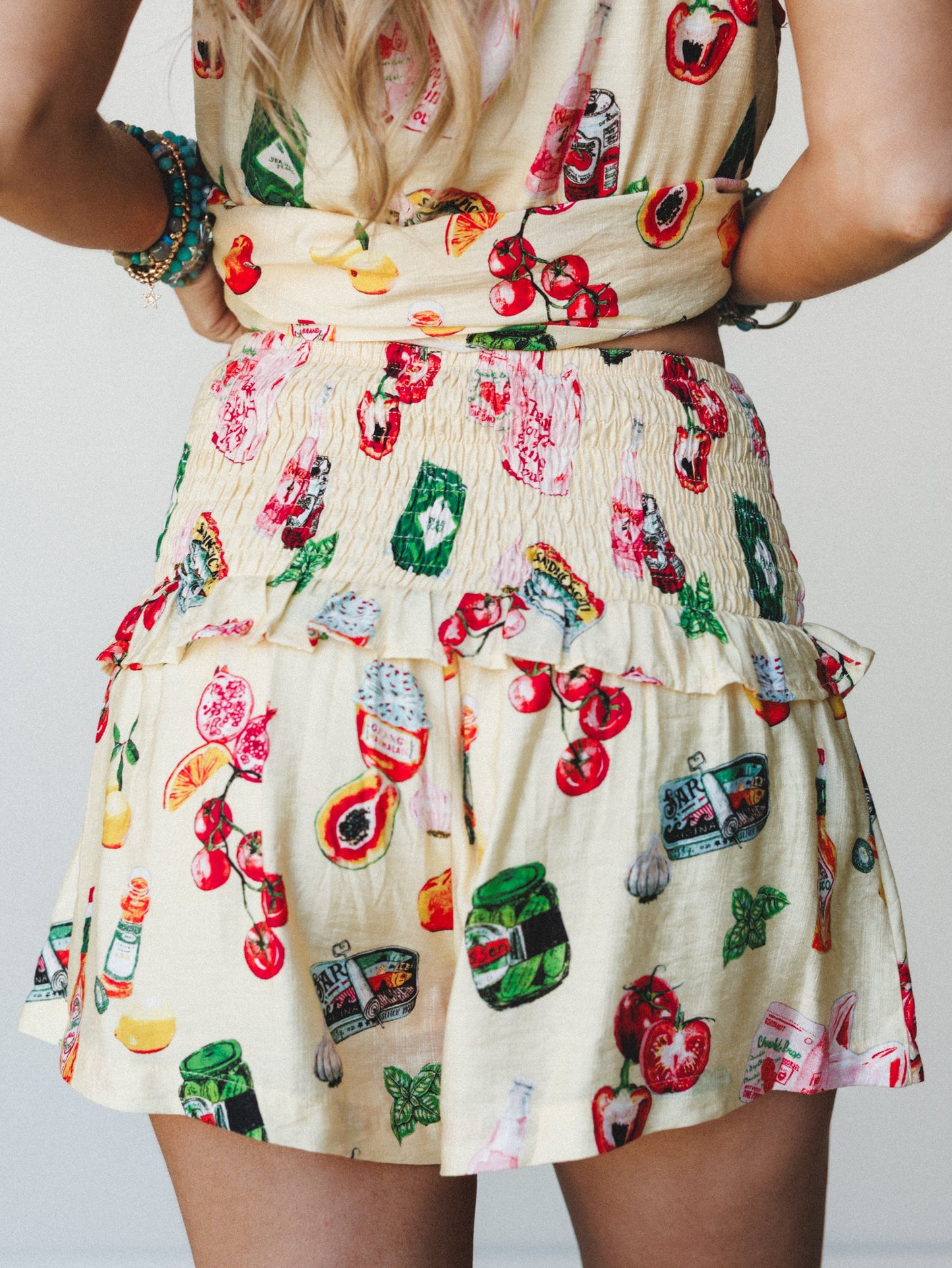 Farm to Table Short Set - Butter Yellow