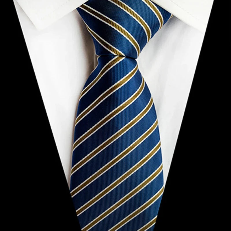 68 Colors NEW 8cm Tie for Man Tie Luxury Striped Flower Business Neck Tie Suit Cravat Wedding Party Necktie Men Gift
