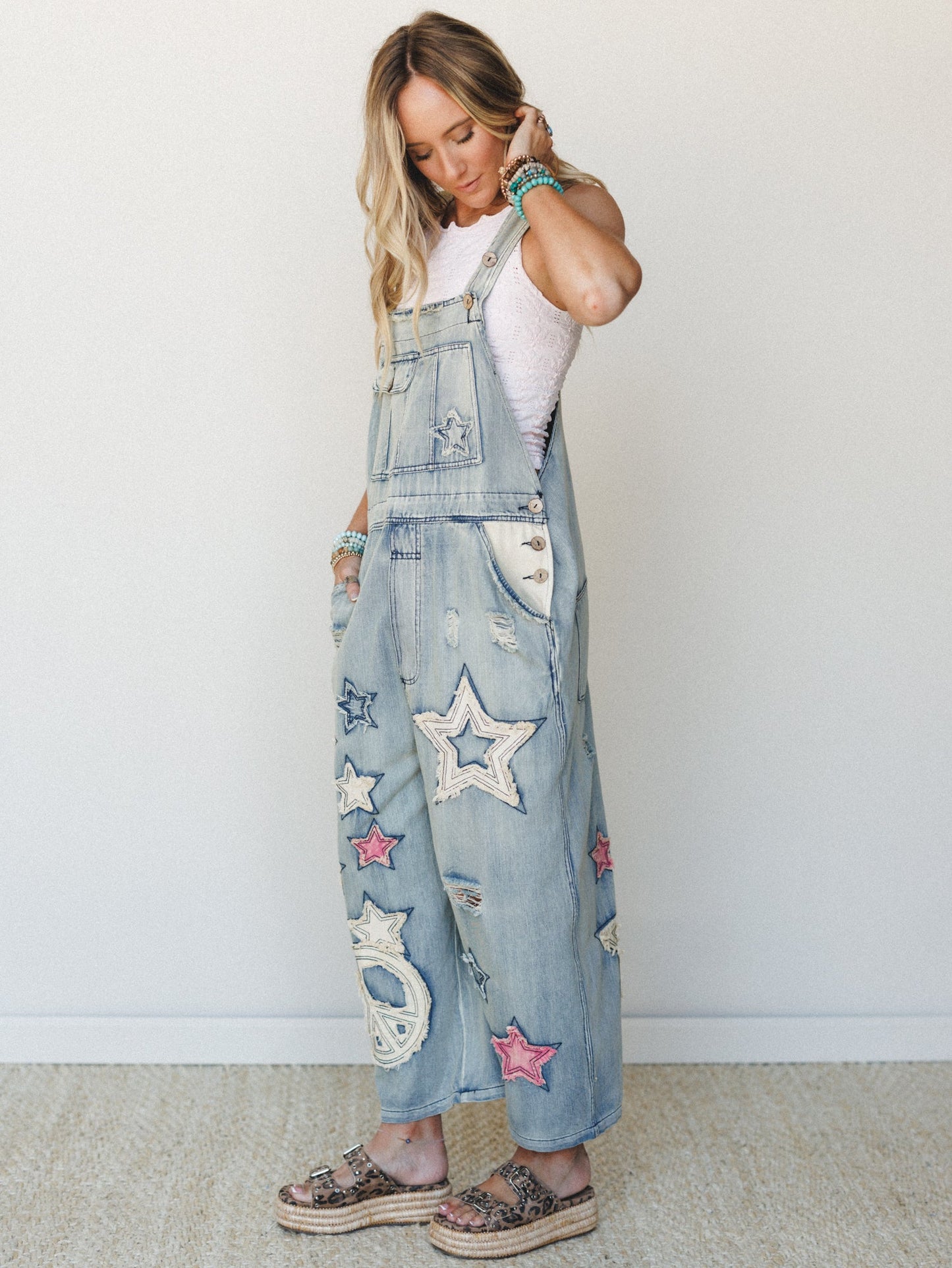 All the Stars Overalls - Light Denim