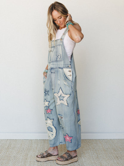 All the Stars Overalls - Light Denim