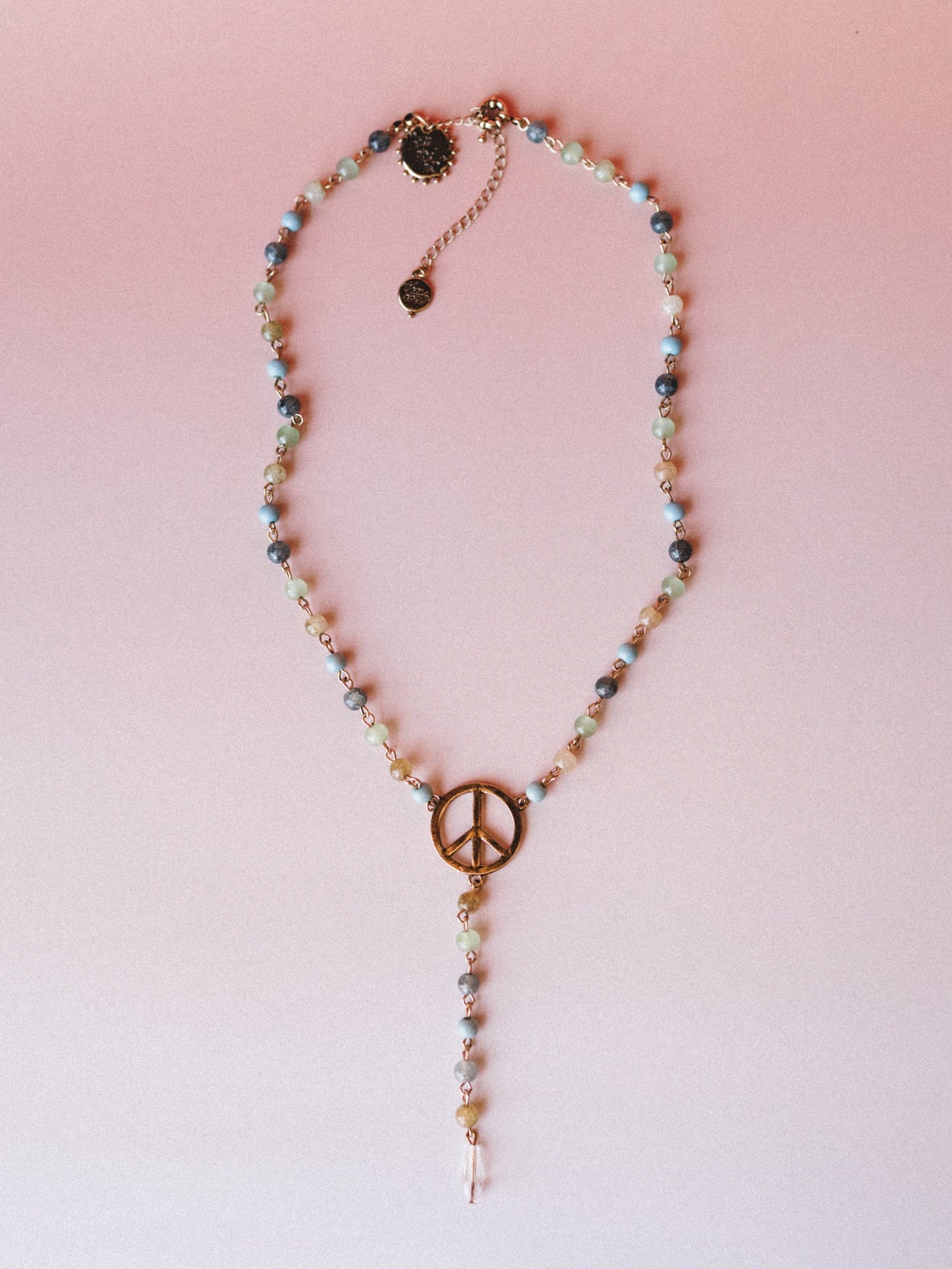 Desert Thread Necklace - Green