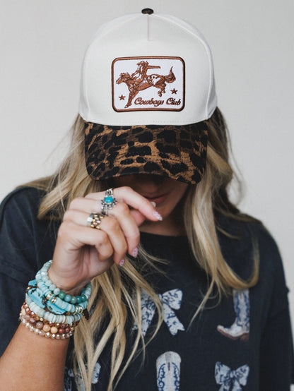 Cowboys Club Trucker Hat - Beige