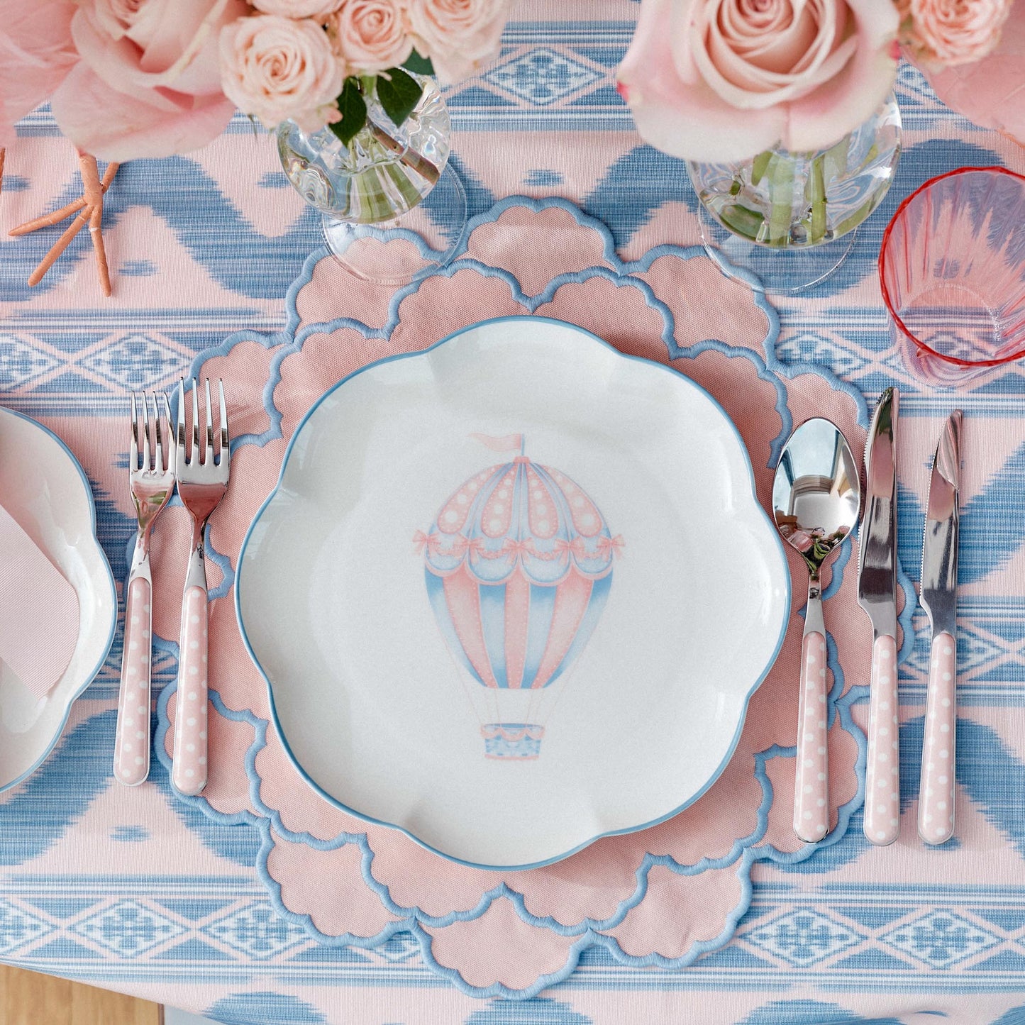 Pink Polka Dot Cutlery (5 piece)