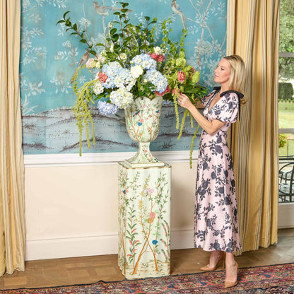 Chinoiserie Tole Urn