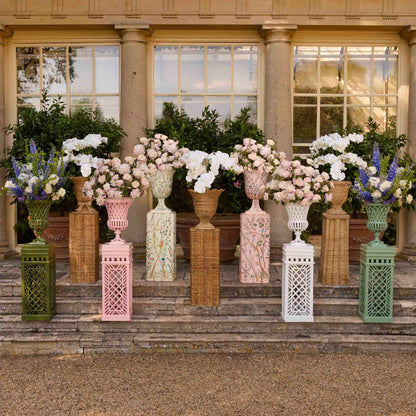 Adelaide Green Lattice Urn