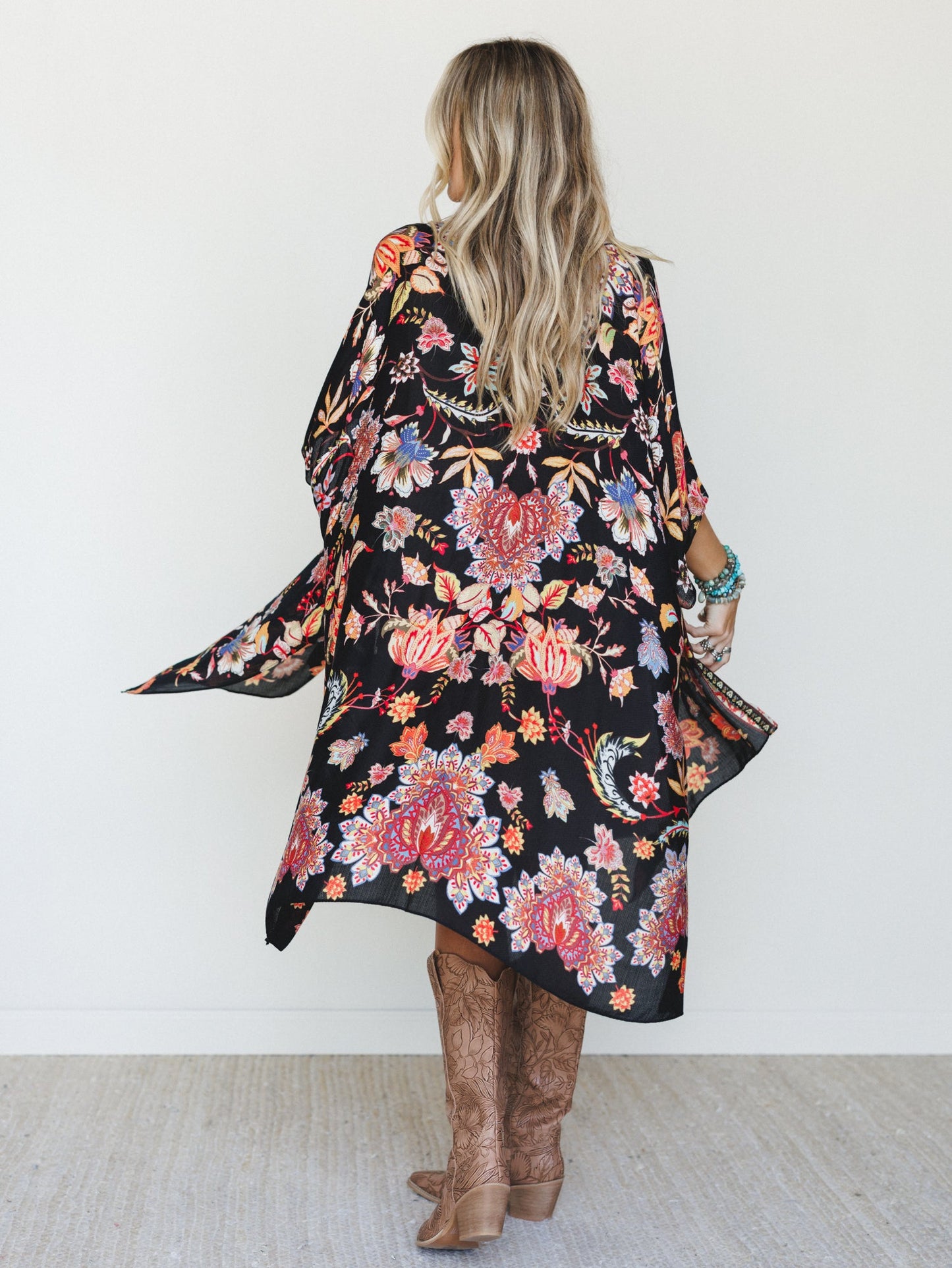 Floral Desert Kimono - San Marino