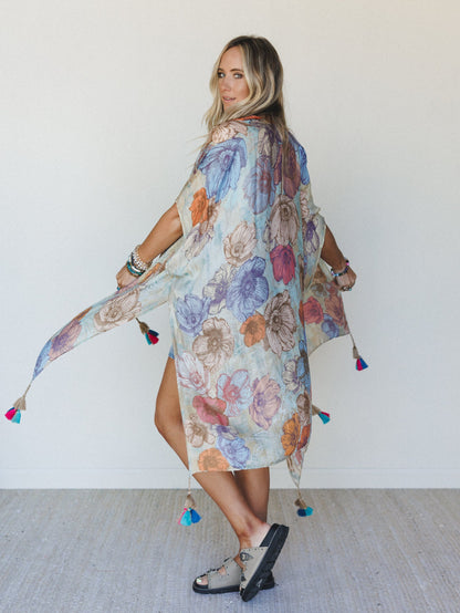 Color Dream Kimono - Blooming Field