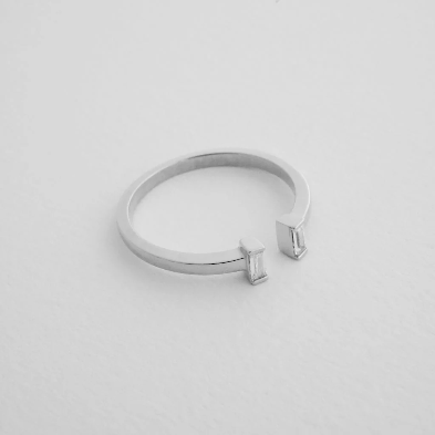 stevie baguette ring