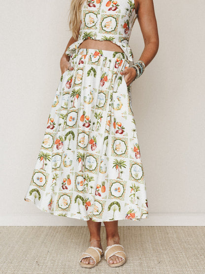 Adventure Awaits 2 Piece Bundle - Ivory Multi