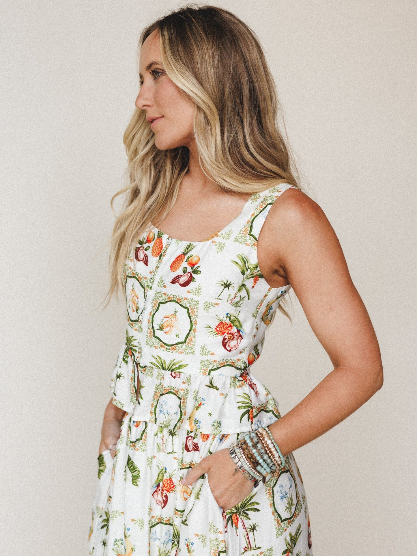 Adventure Awaits 2 Piece Bundle - Ivory Multi