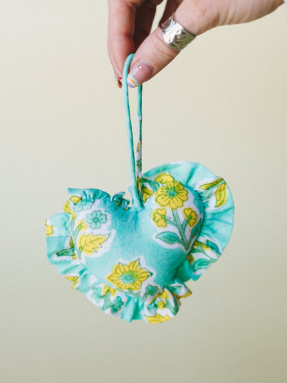 Heart of Love Bag Charm - Mint
