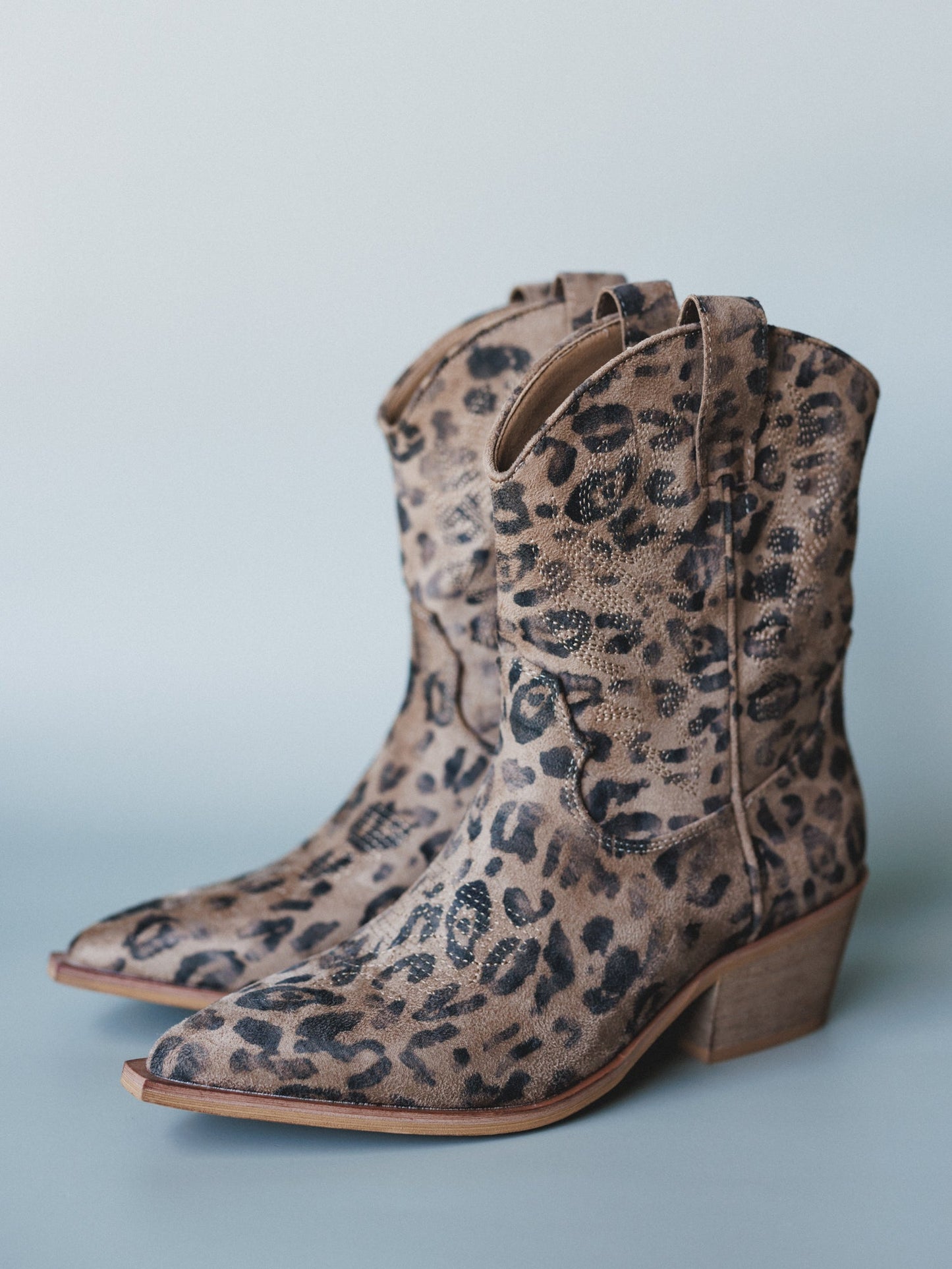 Claire Bootie - Leopard - Pre Order