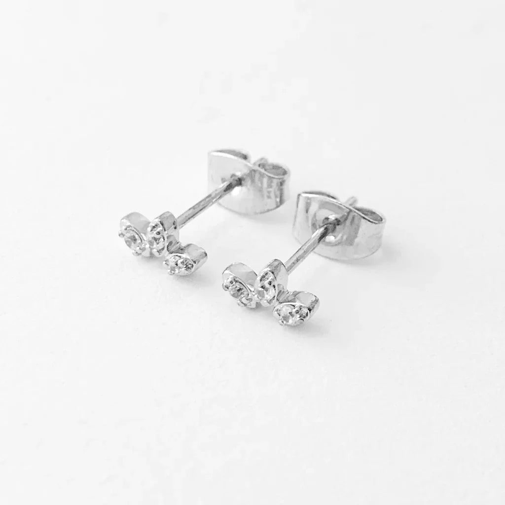 crystal lotus studs