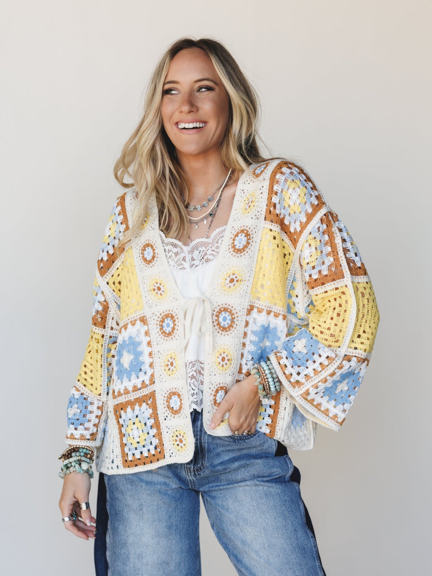 All Seasons Kimono - Yellow Mocha - Pre Order