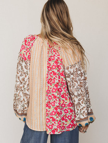 Bohemian Heart 3 Piece Bundle - Coral