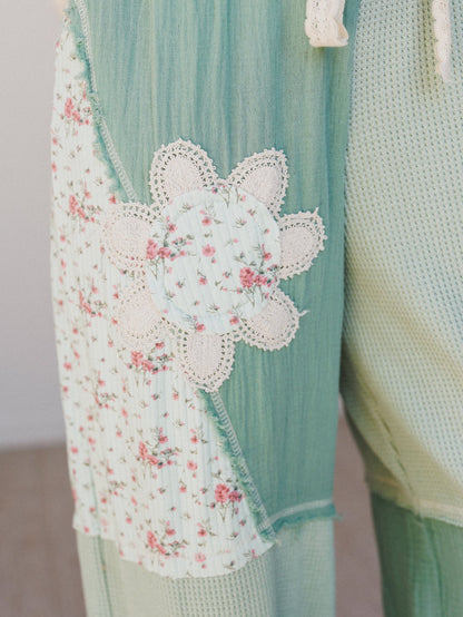 Boho Blossom 2 Piece Bundle - Mint Green