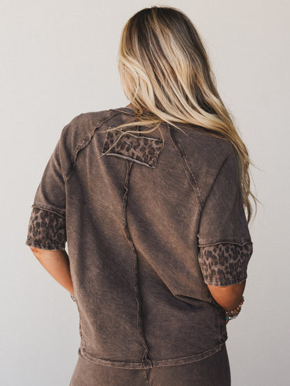 Cosmic Leopard 2 Piece Bundle - Brown