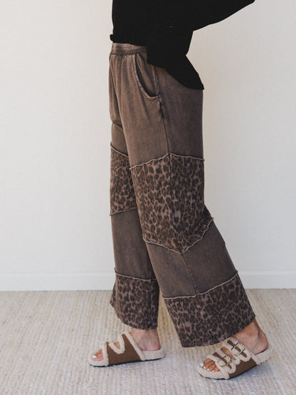 Cosmic Leopard 2 Piece Bundle - Brown