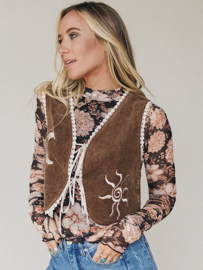 Corduroy Cutie 2 Piece Bundle - Brown