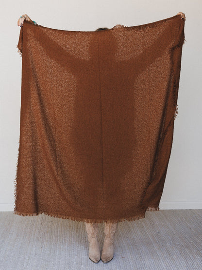 Cabin Calling Blanket Scarf - Camel