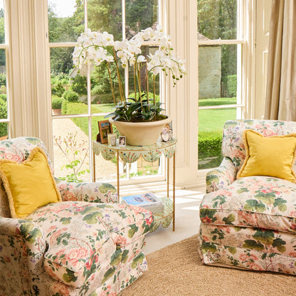 Annabelle Chinoiserie Tole Side Table