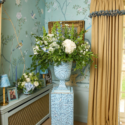Blue Marble Urn