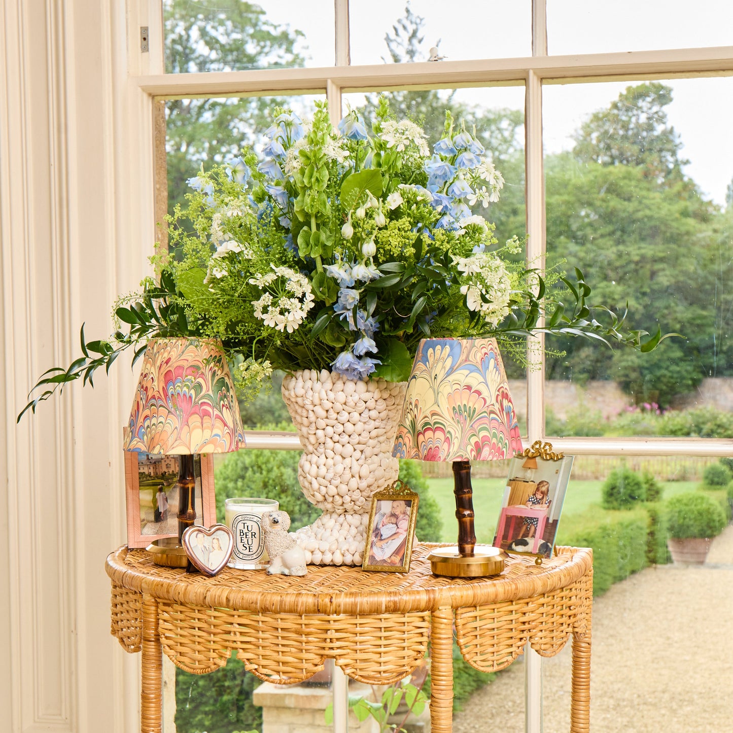Annabelle Rattan Side Table
