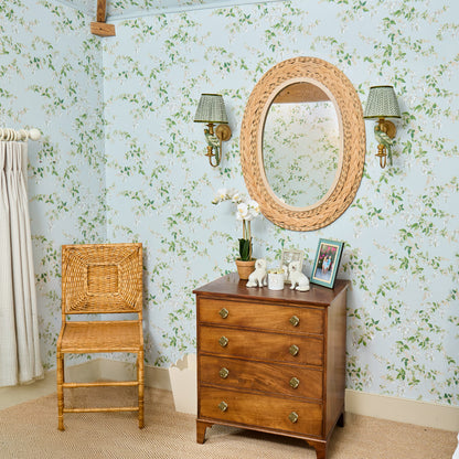 Olive Lotus Lampshade (18cm)