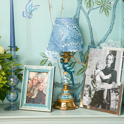 Blue Parrot Rechargeable Lamp