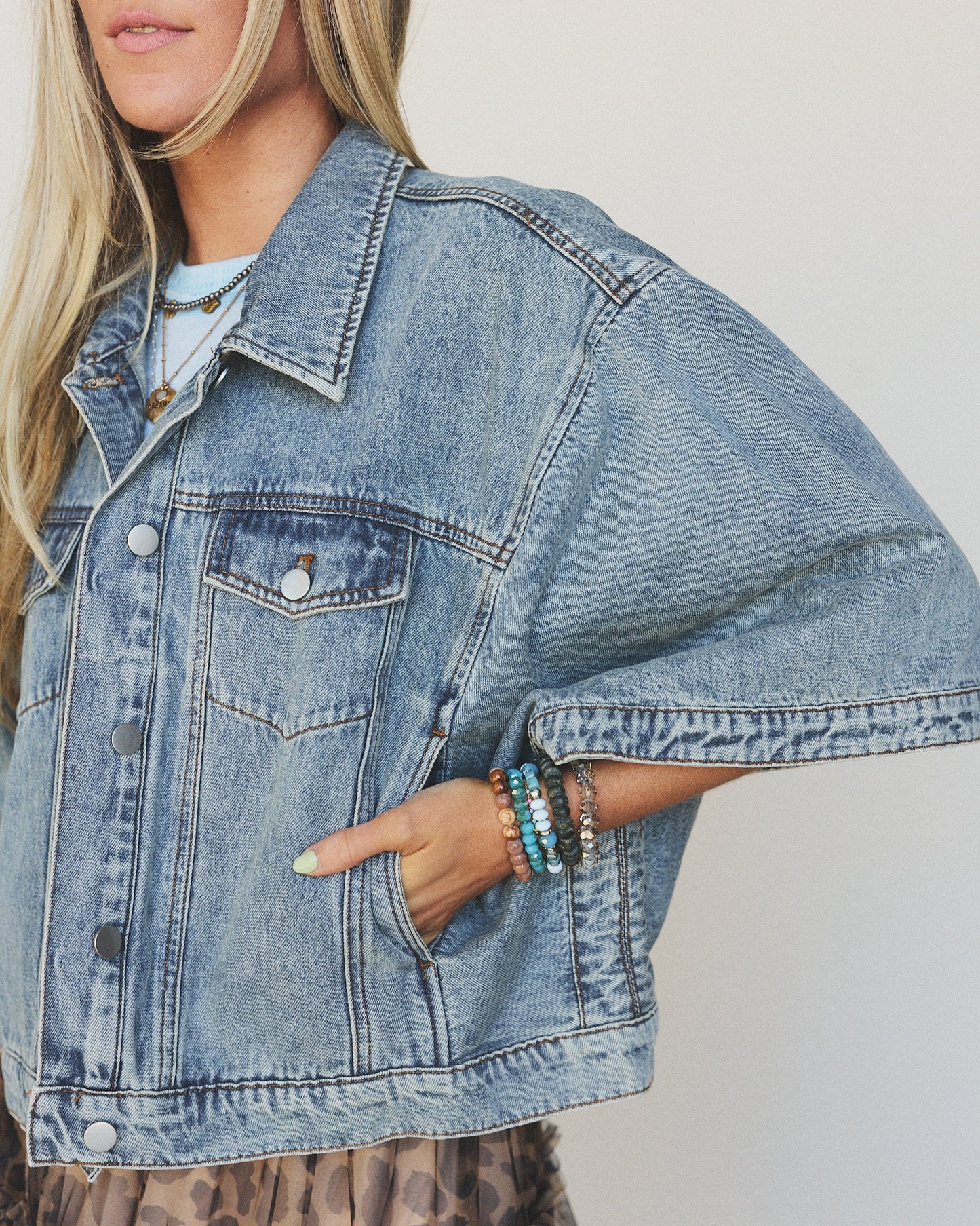 Beyond The Cape Denim Jacket - Denim