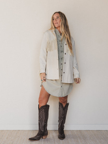 Corduroy Cowgirl 2 Piece Bundle - Sage