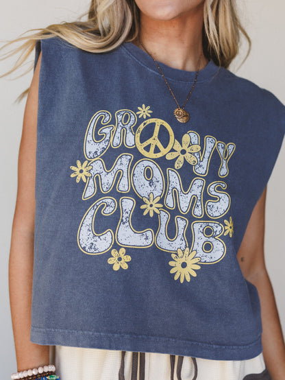 Groovy Moms Club 2 Piece Bundle - Faded Navy