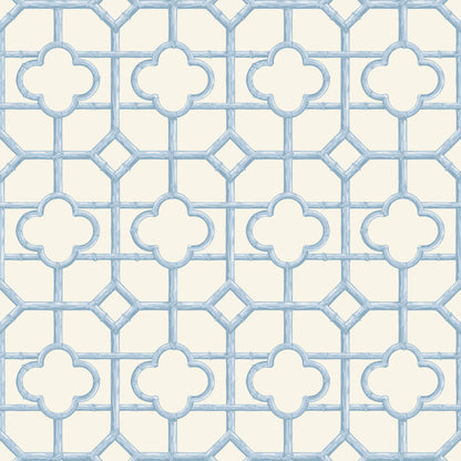 Blue Shaded Bamboo Wallpaper