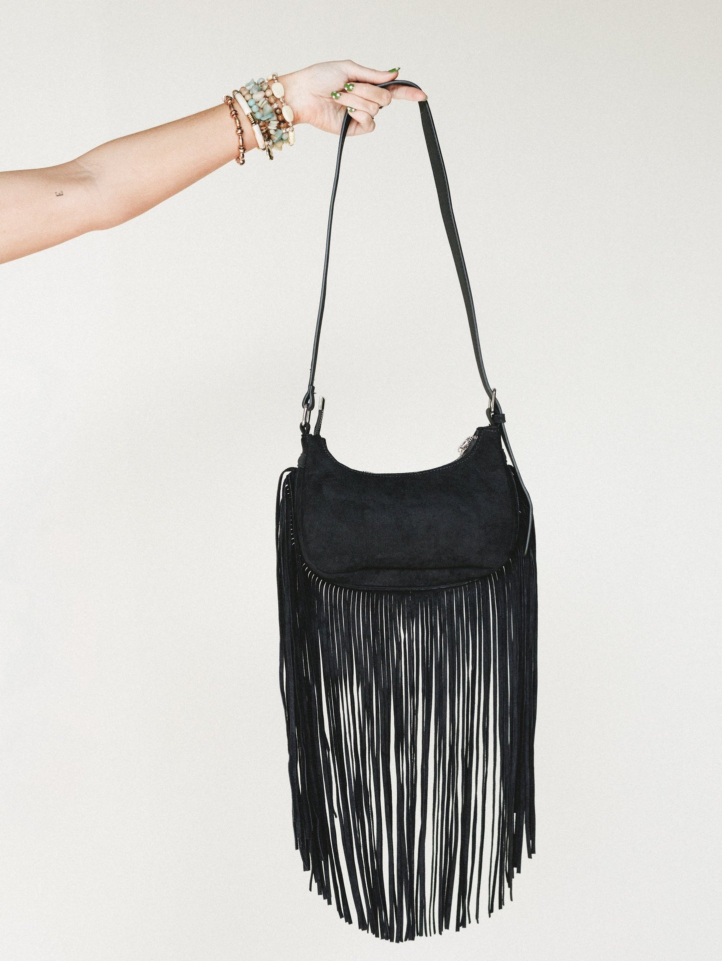 High West Fringe Bag - Black