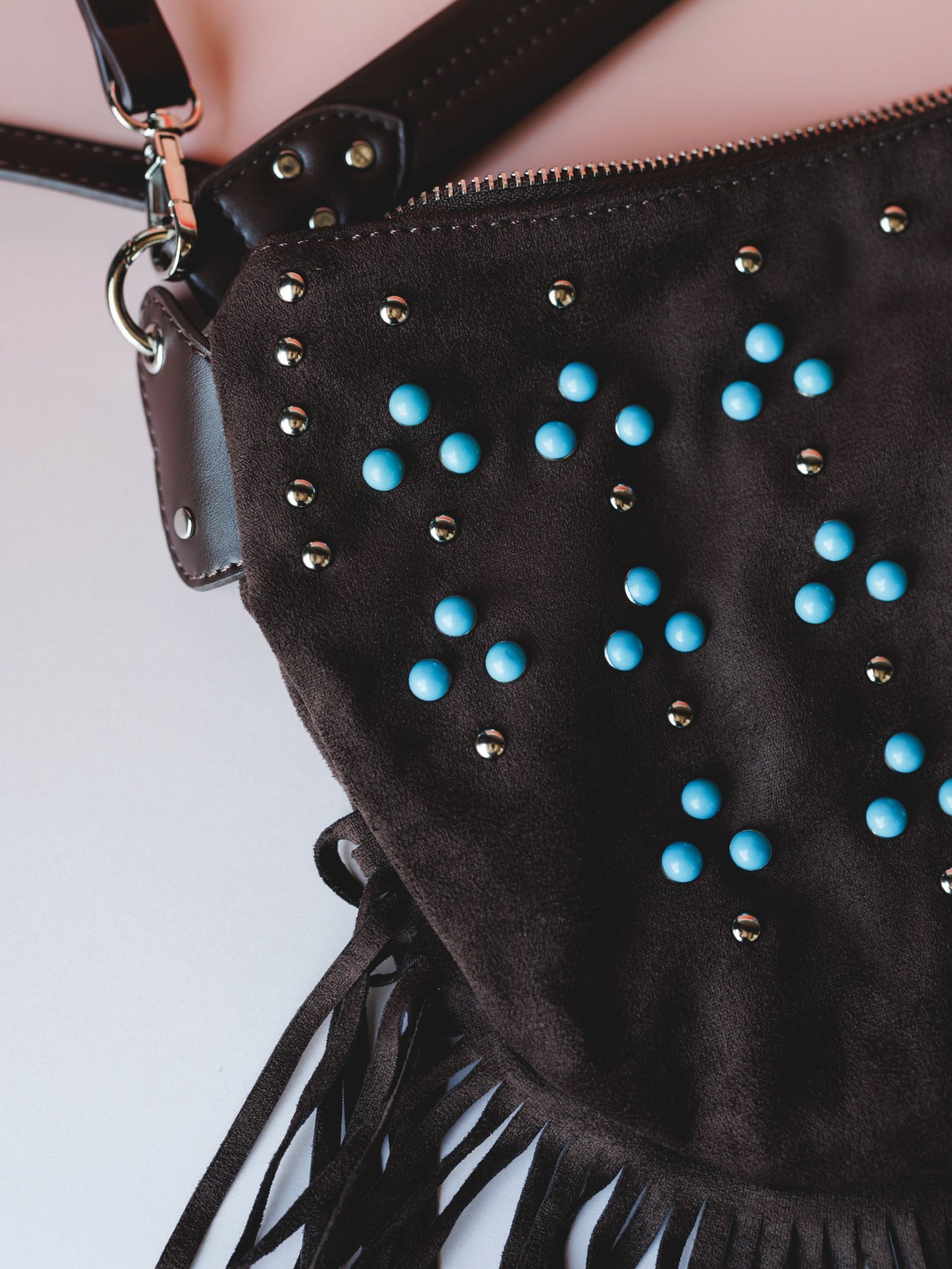 Boho of the West Hobo Bag - Chocolate