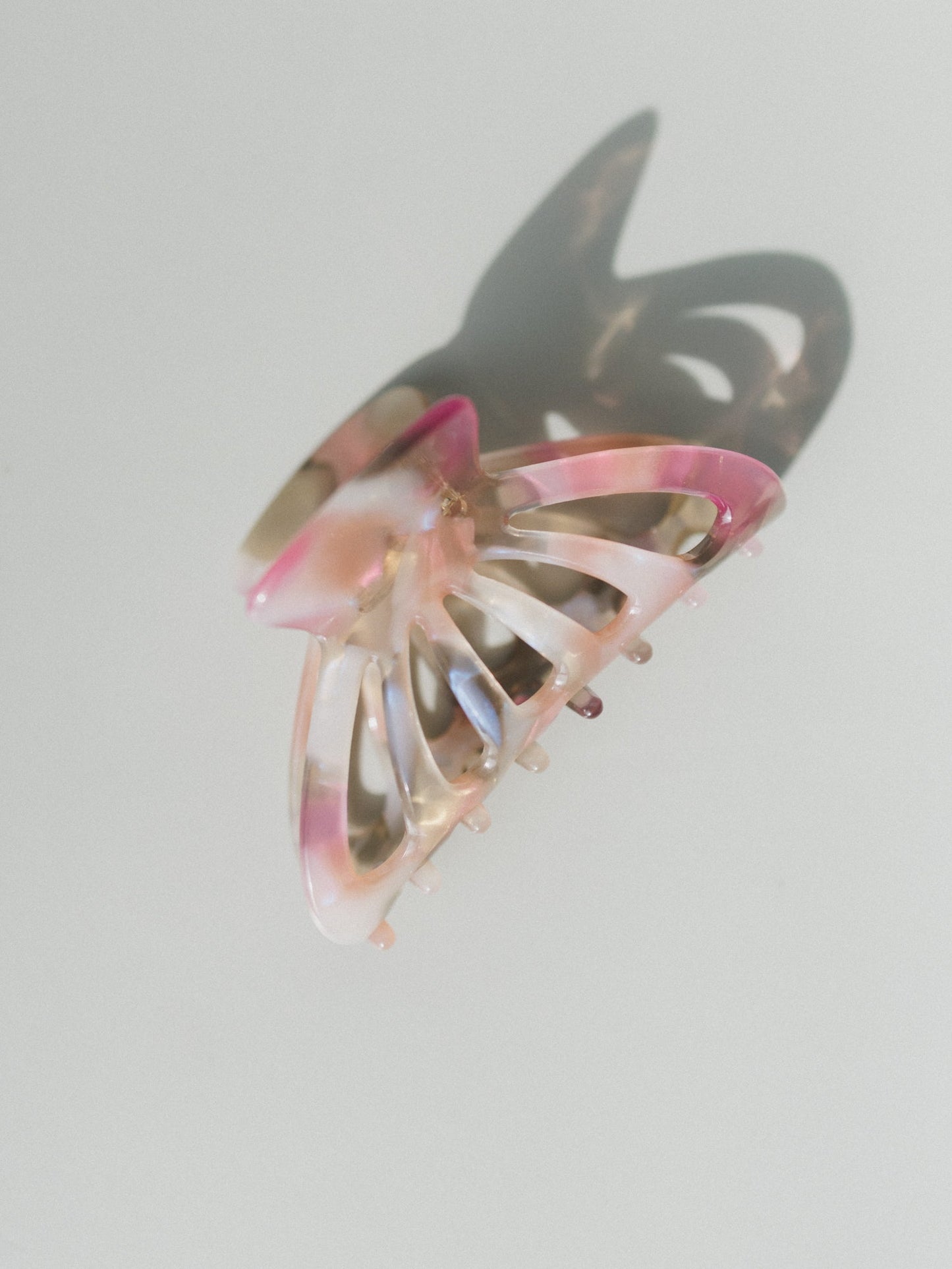 Butterfly Hair Clip - Pink Multi