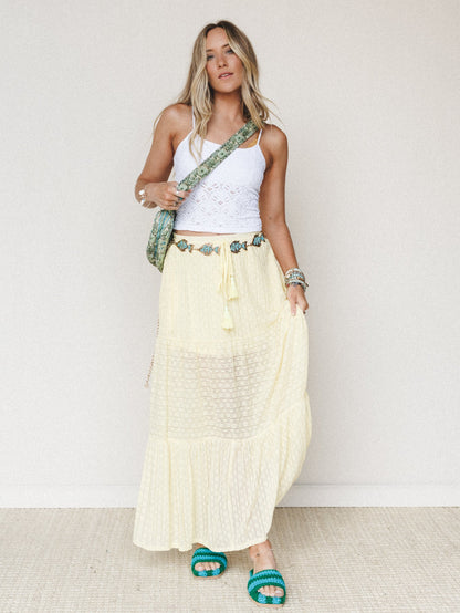 Boho Fish Chain Belt - Gold