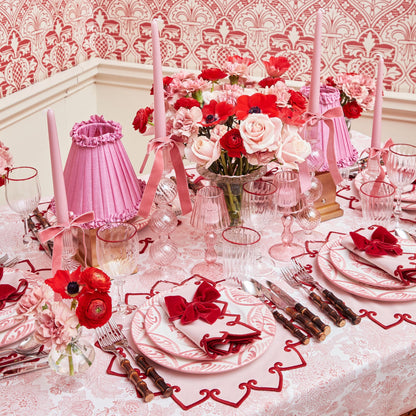 Pink & Red Angelina Napkins (Set of 4)