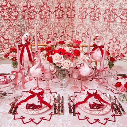 Pink & Red Angelina Napkins (Set of 4)