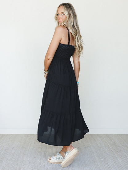 By The Bay Maxi Dress - Black