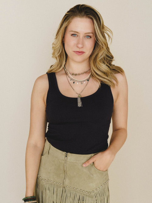 Easy Days Brami Top - Black - Pre Order