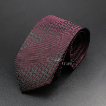 New Design Wedding Men Tie Green Wine Red Paisley Flower Animal Neckties Men Business Dropshipping Groom Collar Accessories Gift