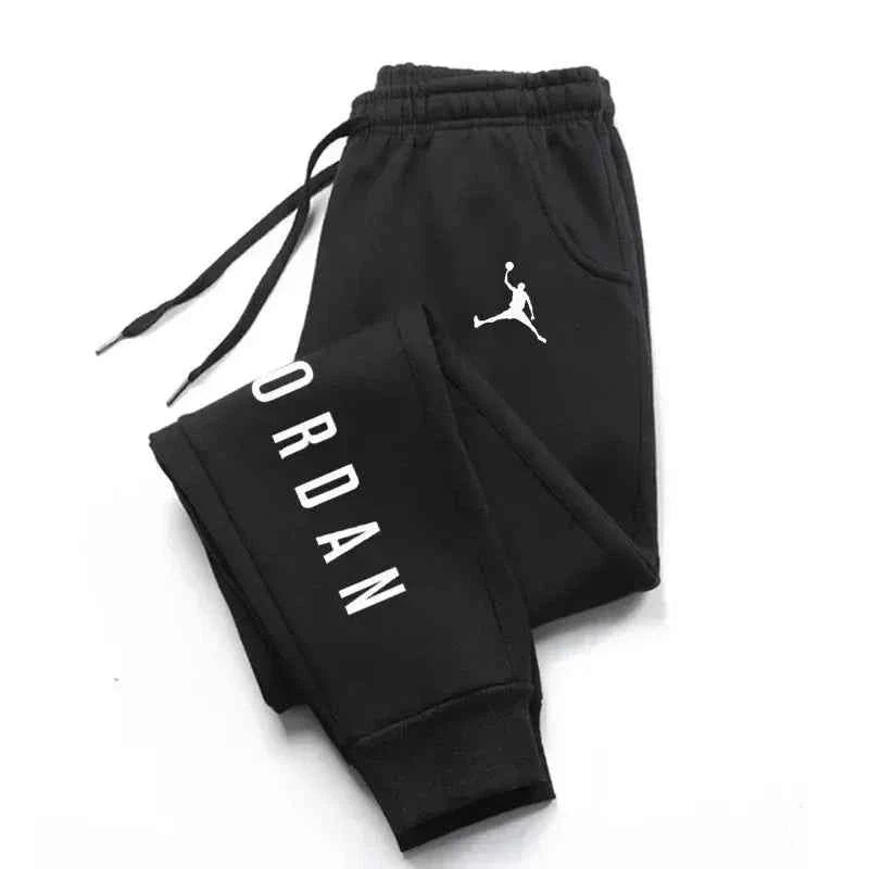New style printed sport pants suitable for both men and women, luxurious long-distance running pants, casual fitness pants