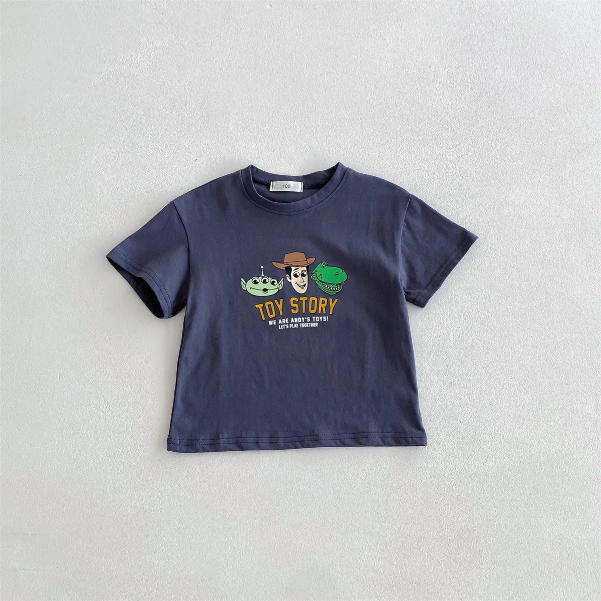 Mickey Kids Clothing Tees Summer Printed Cartoon Fashion Short Sleeve Boys T-shirt Popular Design Children's T Shirts Crewneck