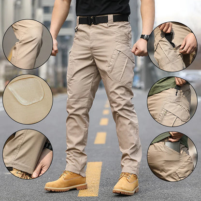 IX9 tactical overalls pants four seasons wear men's assault pants outdoor camouflage training pants wear-resistant multi-pocket