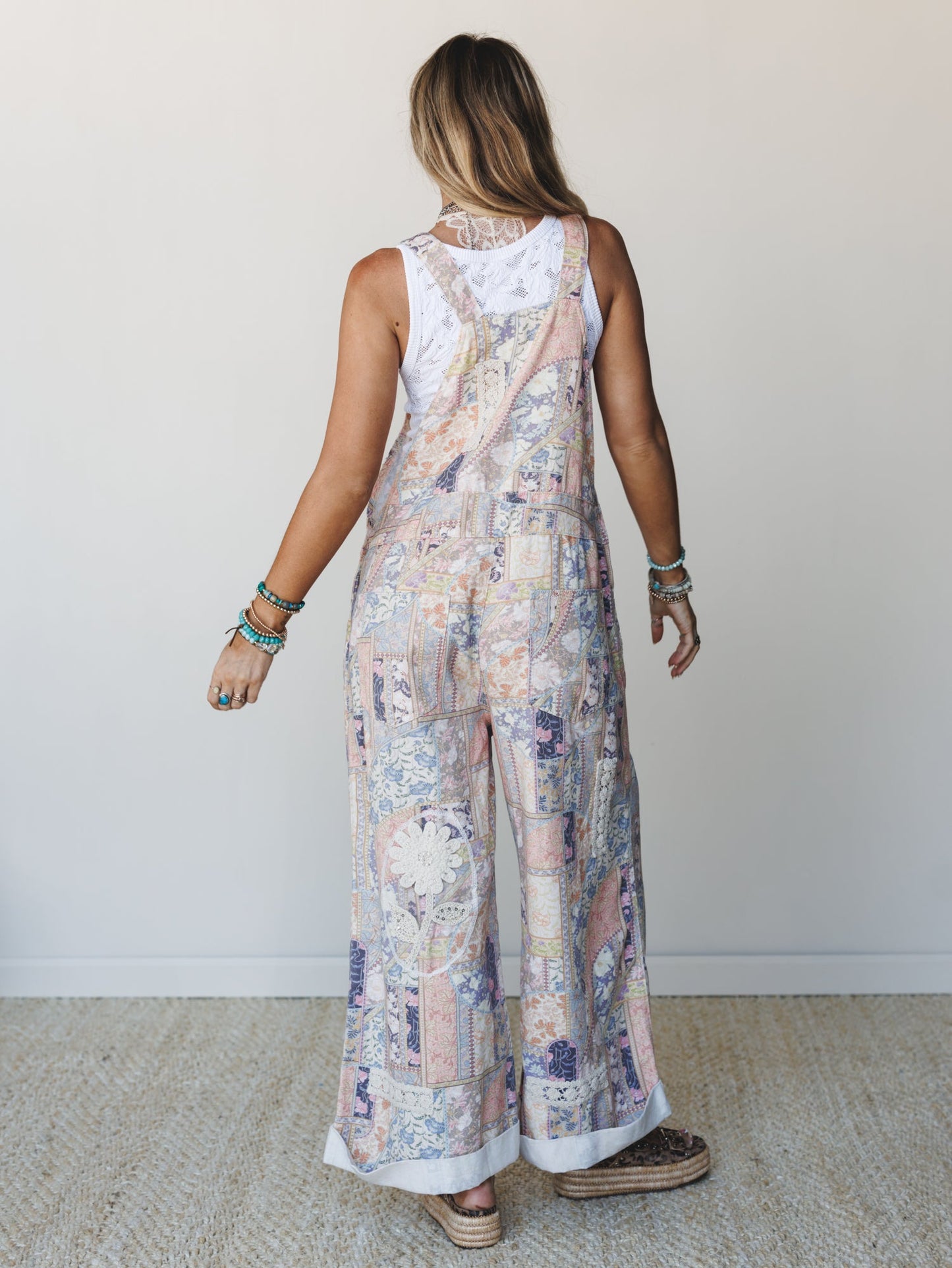 Colorful Meadow 2 Piece Bundle  - White
