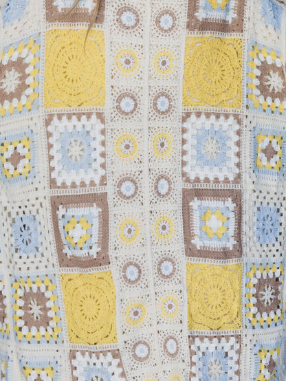 Holiday Journey Cardigan - Yellow Multi