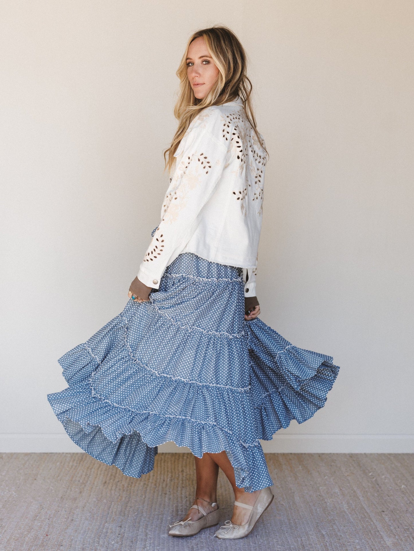 Every Polka Moment 3 Piece Bundle - Denim