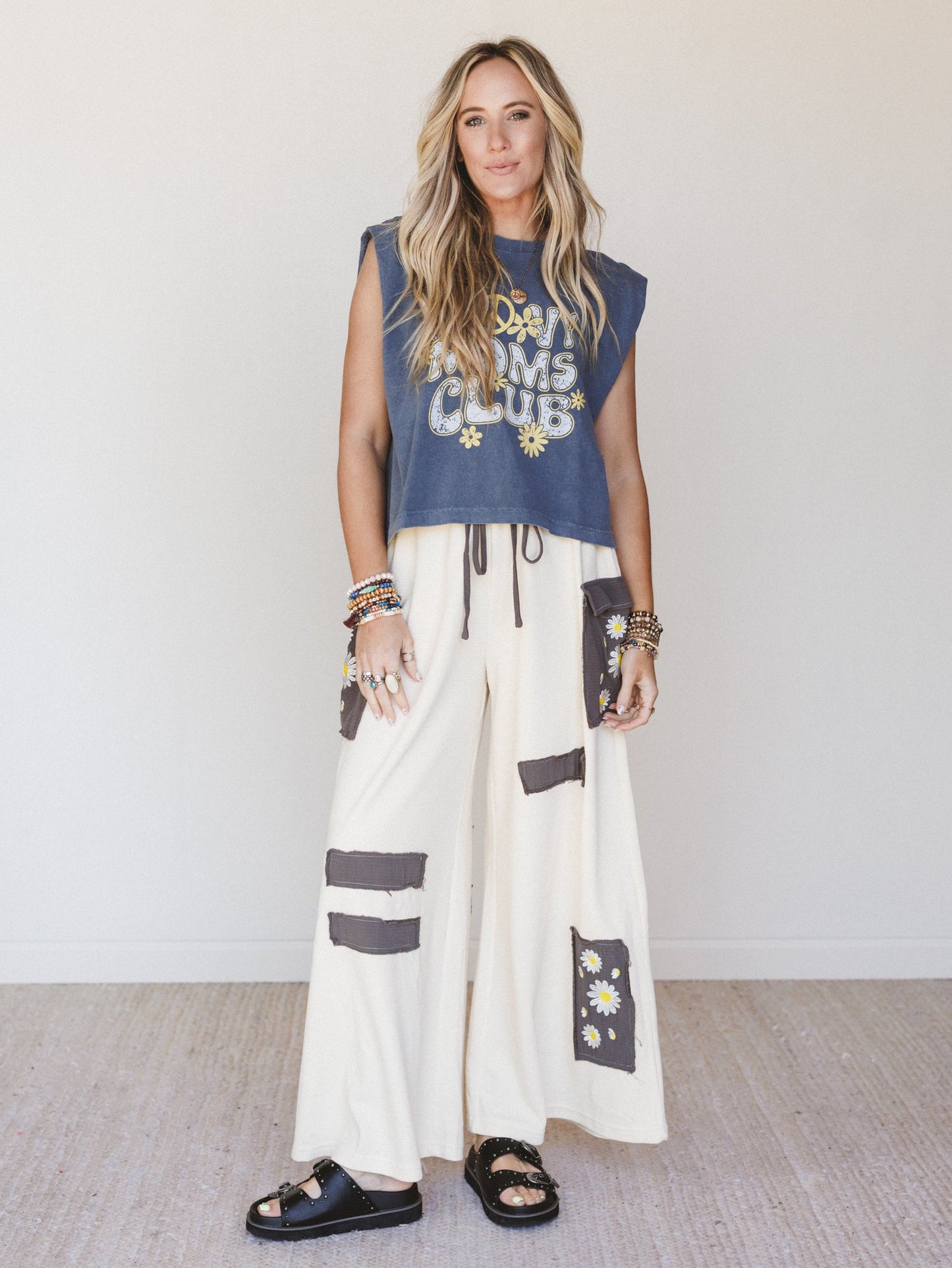 Groovy Moms Club 2 Piece Bundle - Faded Navy