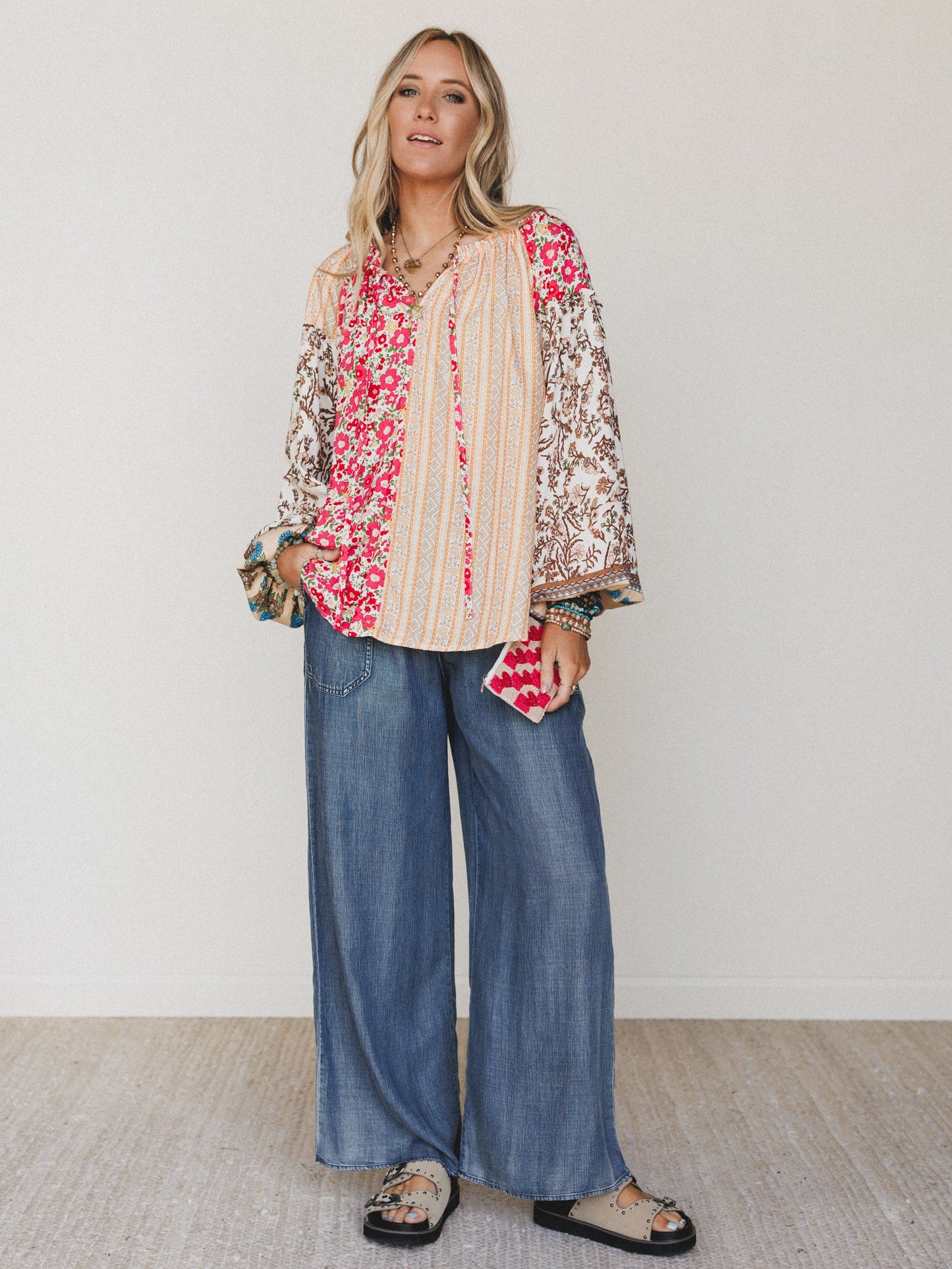 Bohemian Heart 3 Piece Bundle - Coral
